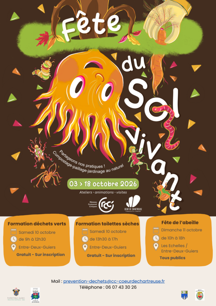Affiche de la fête du sol vivant